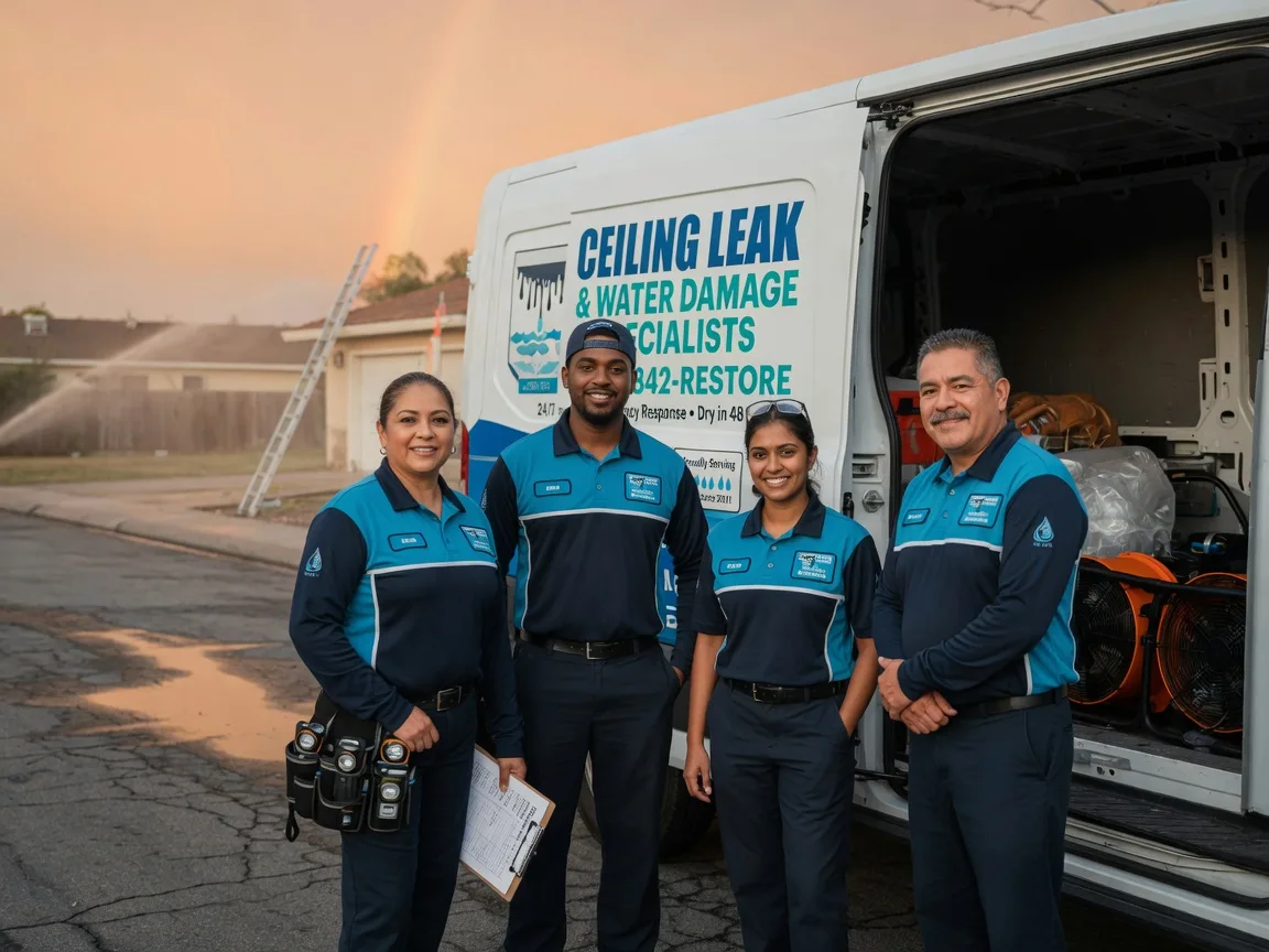 Ceiling Leak Cleanup company in Billerica, MA